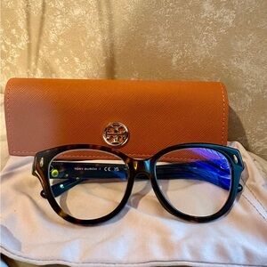 Tory Burch Tortoise Shell Glasses with Case